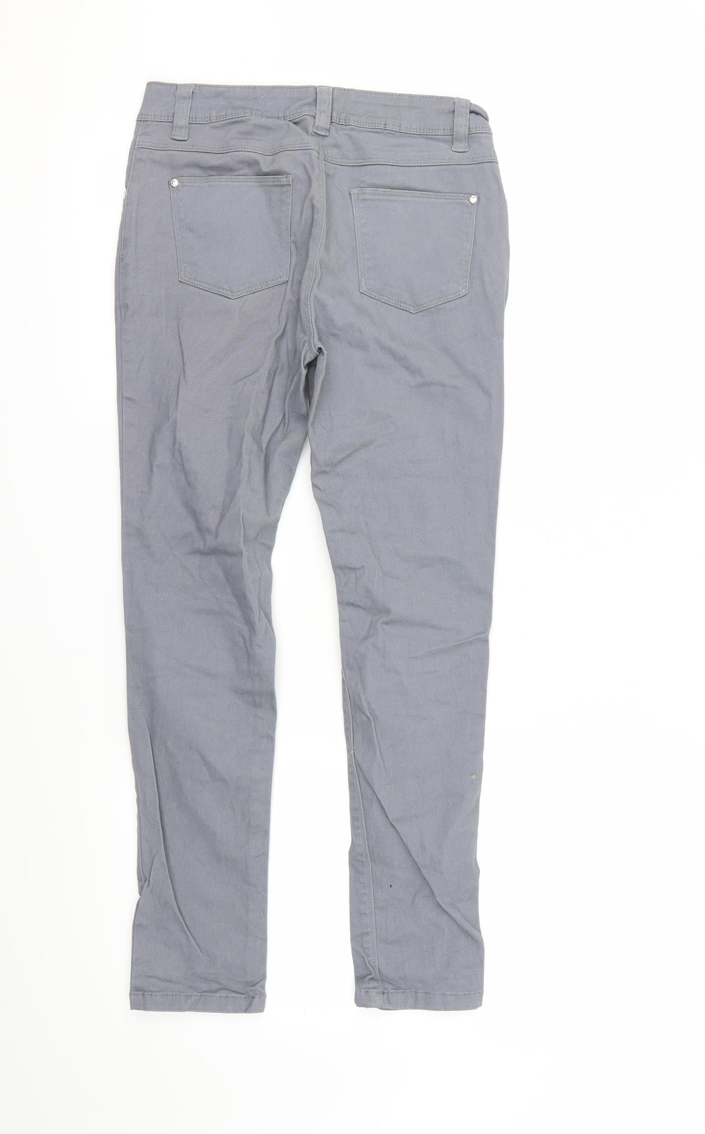 denim&co Girls Grey   Skinny Jeans Size 11-12 Years