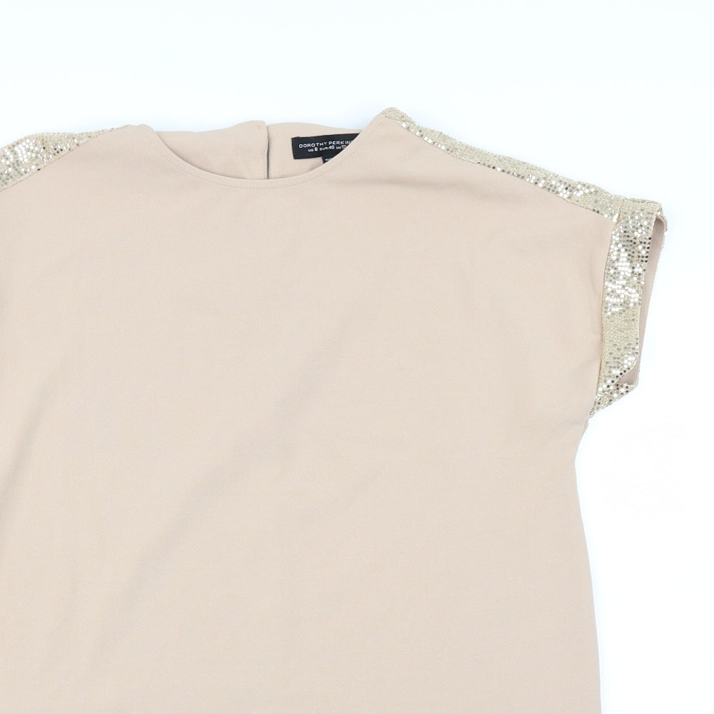 Dorothy Perkins Womens Gold   Mini  Size 12