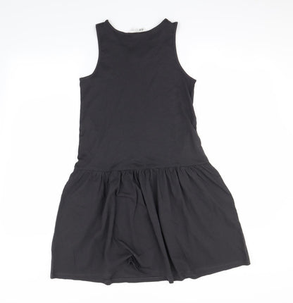 H&M Girls Black   Fit & Flare  Size 10-11 Years