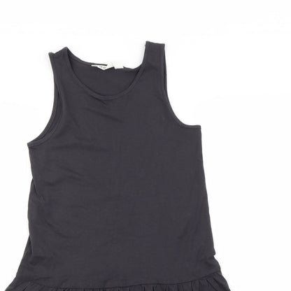 H&M Girls Black   Fit & Flare  Size 10-11 Years