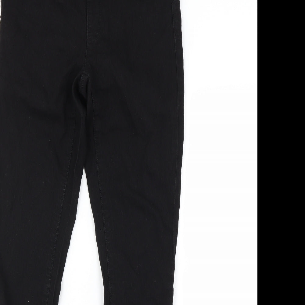 denim&co Womens Black   Skinny Jeans Size 10 L29 in