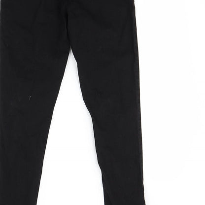 denim&co Womens Black   Skinny Jeans Size 10 L29 in