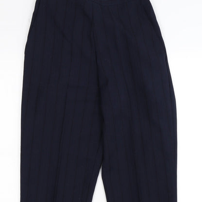 Womens UK Size 12 Preworn Regular Fit  Blue Trousers