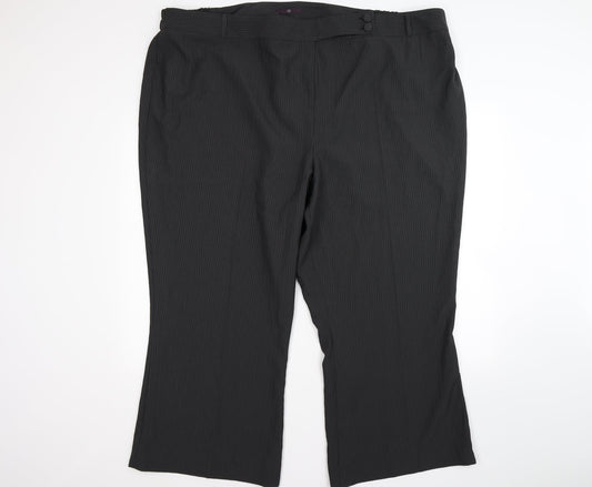 Womens UK Size 32 evie Regular Fit  Grey Trousers