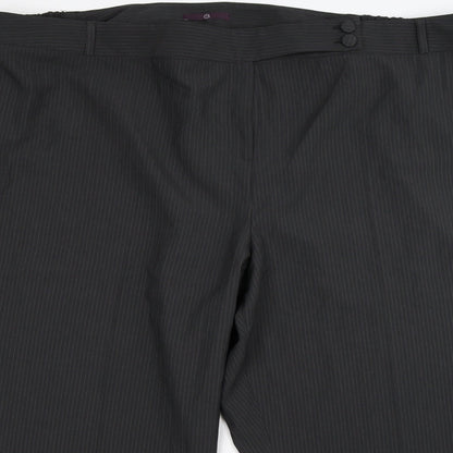 Womens UK Size 32 evie Regular Fit  Grey Trousers