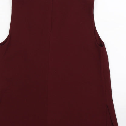 Womens UK Size 8 New Look Purple Tunic Tank