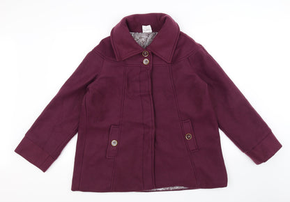 Womens UK Size 14 Anne De Lancay Purple Jacket