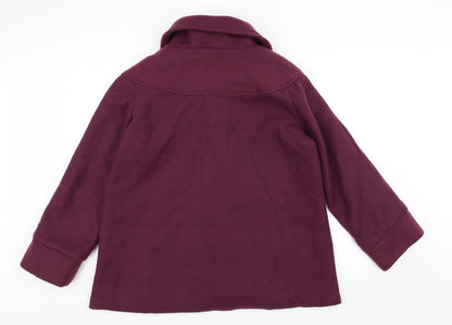 Womens UK Size 14 Anne De Lancay Purple Jacket
