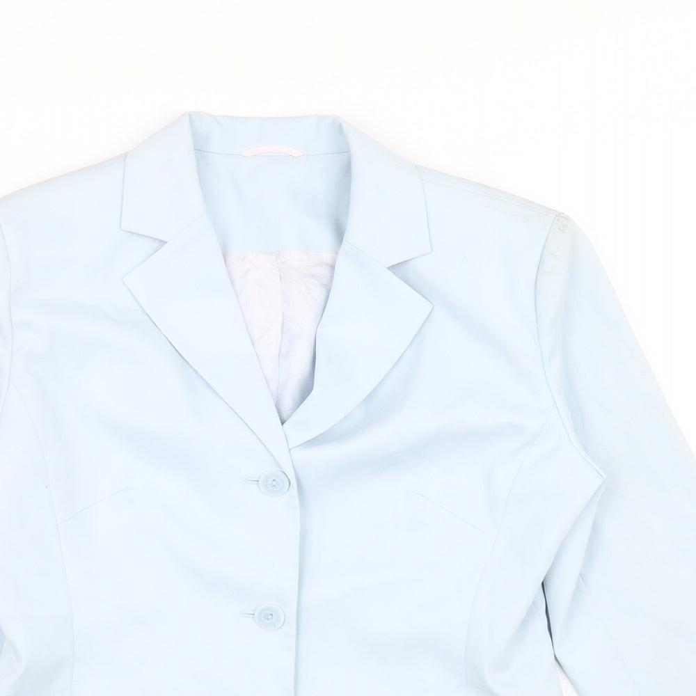 Womens UK Size 10 Etam Blue Jacket