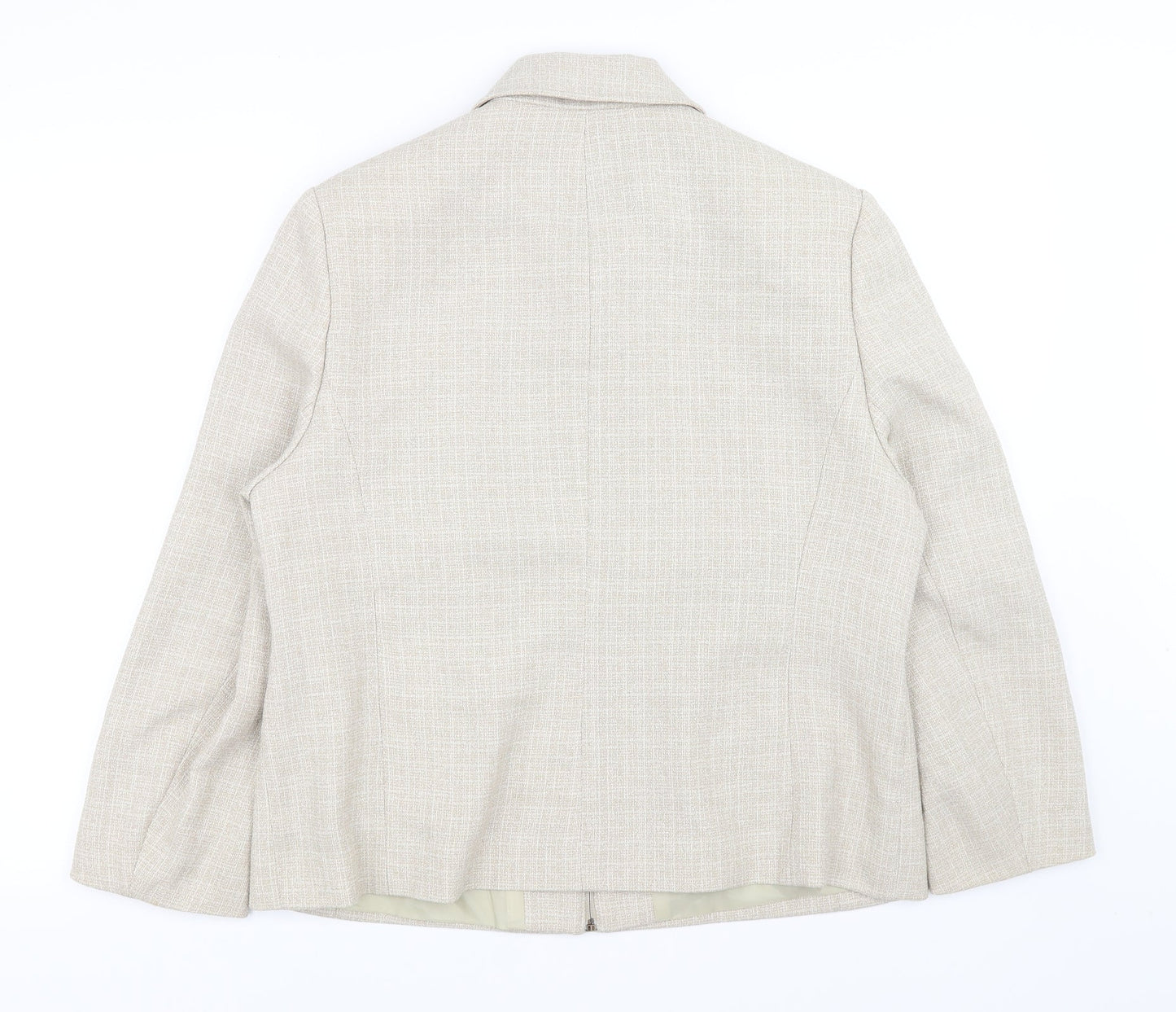 Womens UK Size 16 Debenhams Beige Jacket