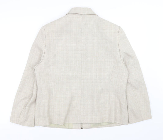 Womens UK Size 16 Debenhams Beige Jacket