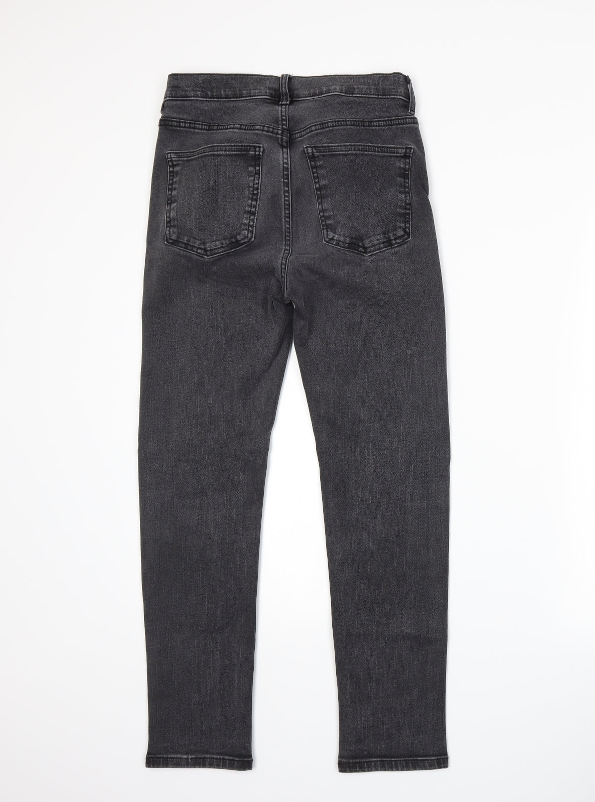 Womens UK Size 10 Marks and Spencer Regular Fit Skinny Grey Jeans