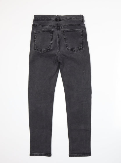Womens UK Size 10 Marks and Spencer Regular Fit Skinny Grey Jeans