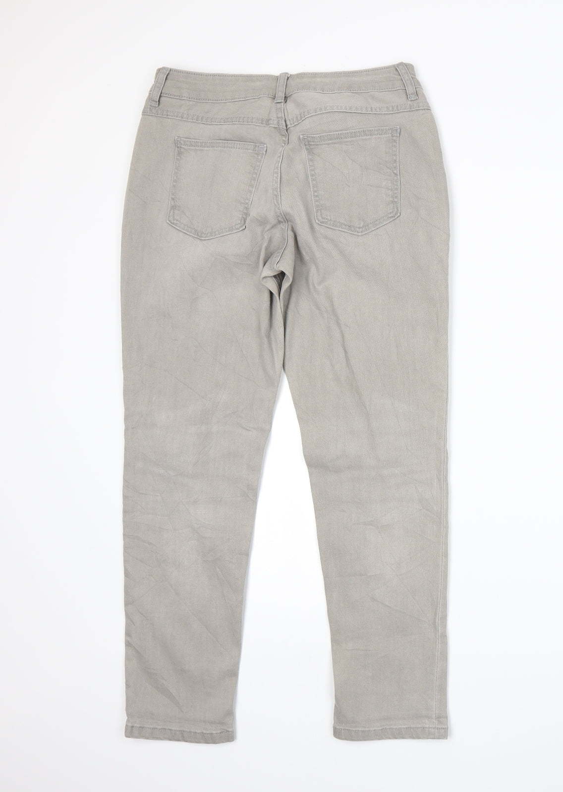 Womens UK Size 10 Marks and Spencer Regular Fit Skinny Grey Jeans