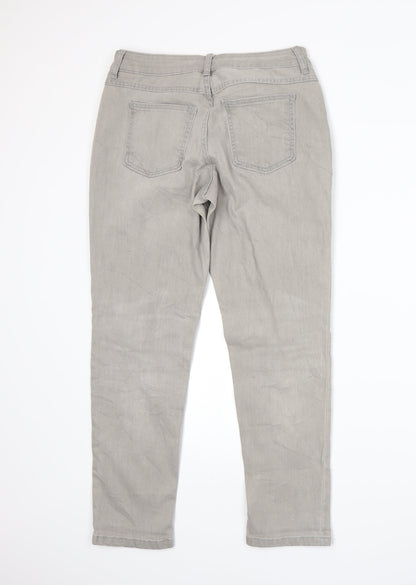 Womens UK Size 10 Marks and Spencer Regular Fit Skinny Grey Jeans