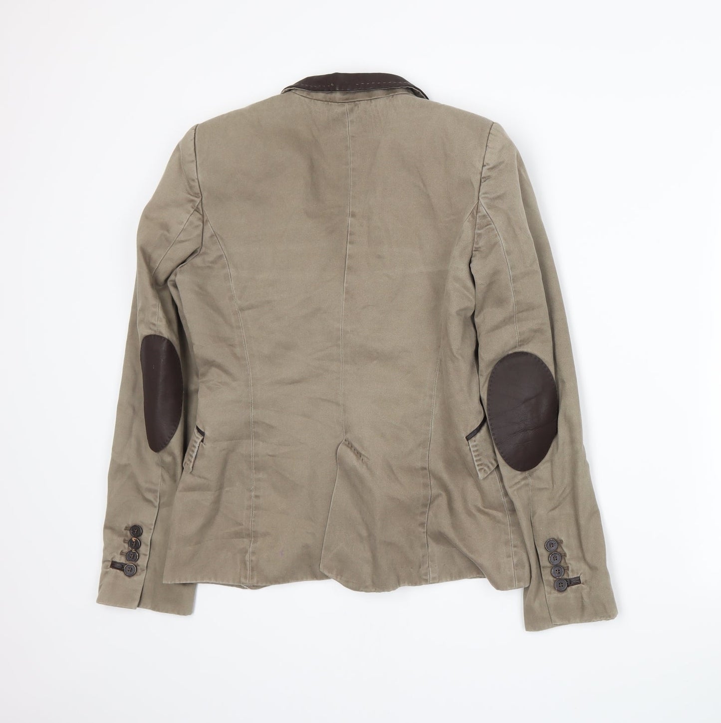 Zara Womens Beige   Jacket Suit Jacket Size S