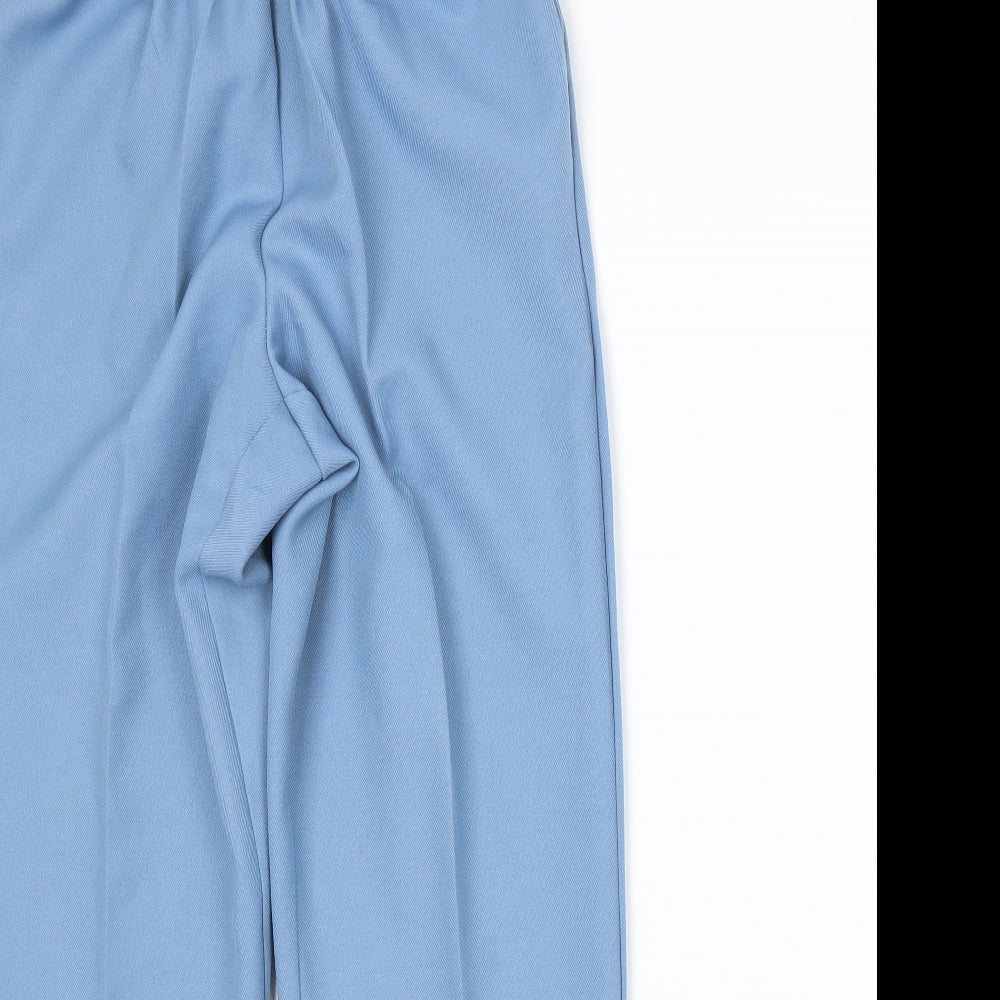 Alfred Dunner Womens Blue   Trousers  Size 8 L25 in