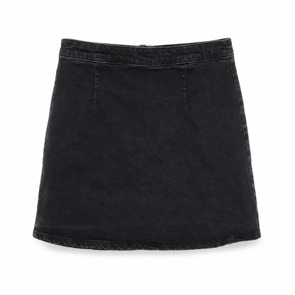 Womens UK Size 10 ASOS A-Line Denim Skirt