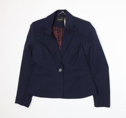 ASOS Womens Blue   Jacket Suit Size 10  - ASOS x Paralympics GB