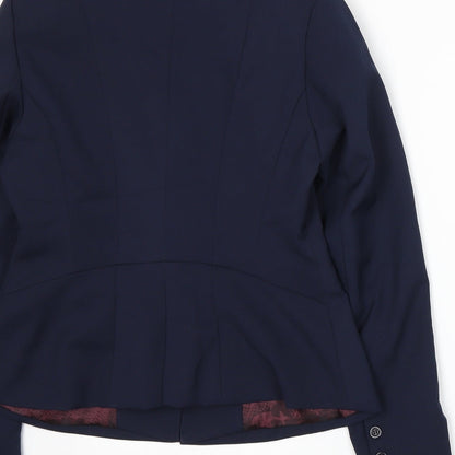 ASOS Womens Blue   Jacket Suit Size 10  - ASOS x Paralympics GB