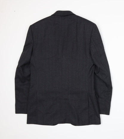 Mens UK Size S The Label Regular Grey Suit Jacket