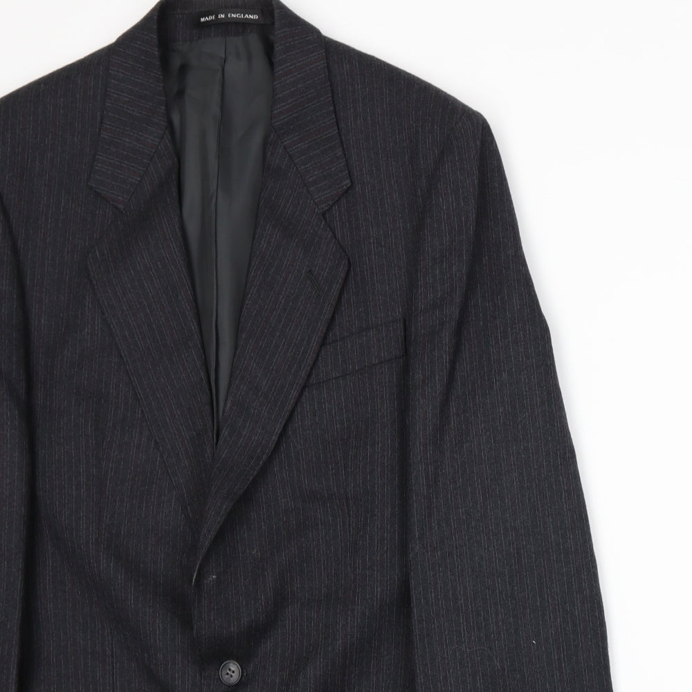 Mens UK Size S The Label Regular Grey Suit Jacket