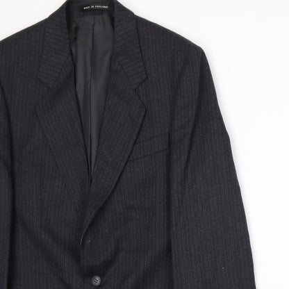 Mens UK Size S The Label Regular Grey Suit Jacket