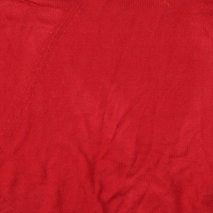 Anthology Womens Red   Pullover Jumper Size 12