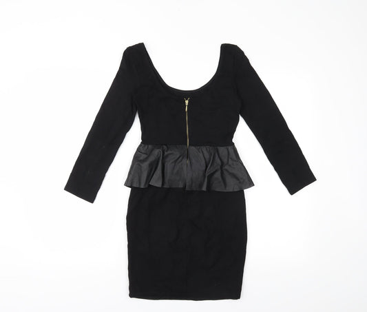Zara Womens Black   Pencil Dress  Size S