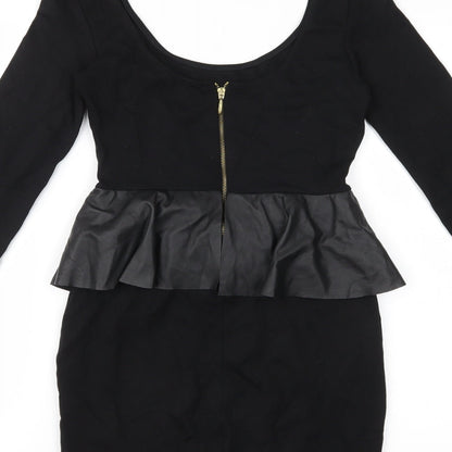 Zara Womens Black   Pencil Dress  Size S