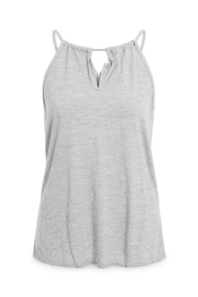 Womens UK Size 6 Atmosphere Grey Basic Tank