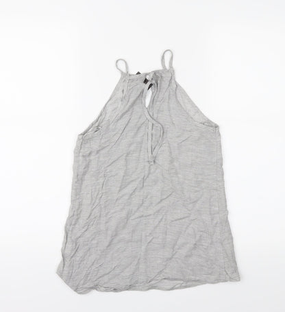 Womens UK Size 6 Atmosphere Grey Basic Tank