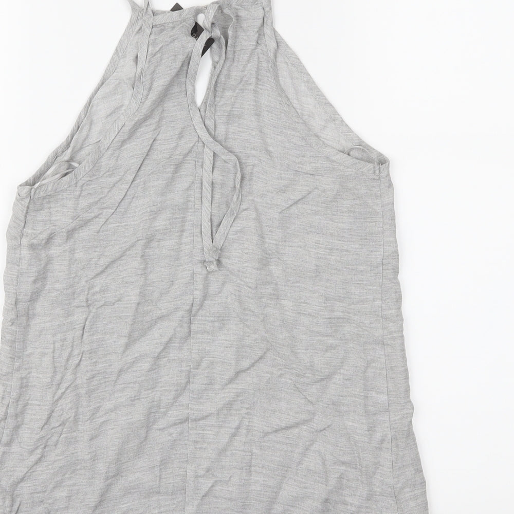 Womens UK Size 6 Atmosphere Grey Basic Tank