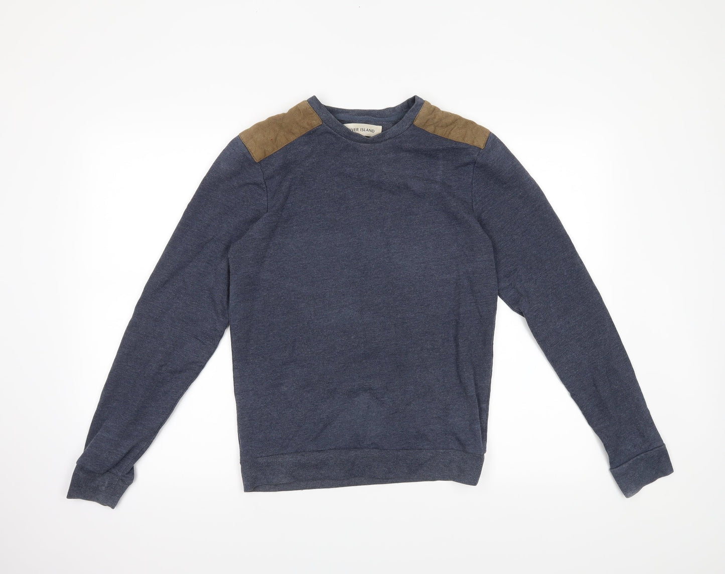 River Island Mens Blue   Pullover Jumper Size XS