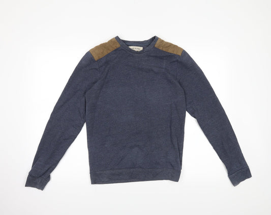 River Island Mens Blue   Pullover Jumper Size XS
