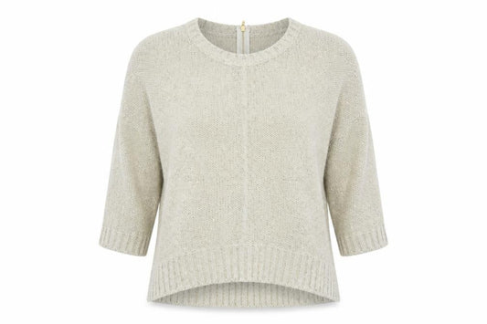 Warehouse Womens Gold   Pullover Jumper Size 14  - sequin