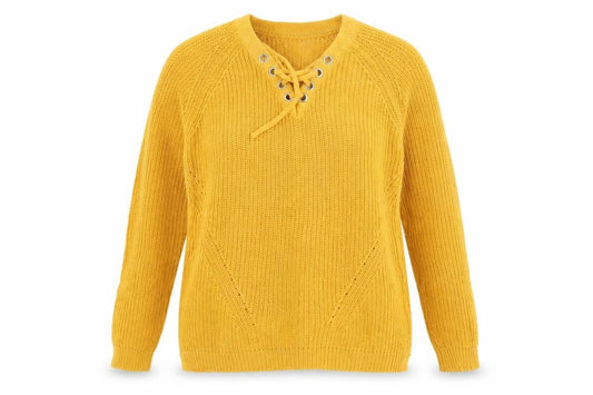 Select Womens Yellow   Pullover Jumper Size 10