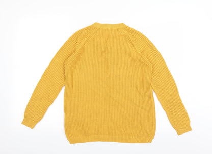 Select Womens Yellow   Pullover Jumper Size 10