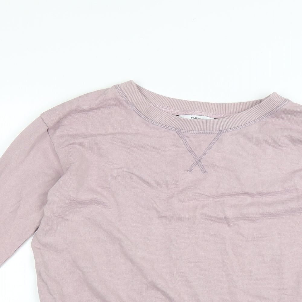 Womens UK Size XS NEXT Purple Pullover Sweatshirt