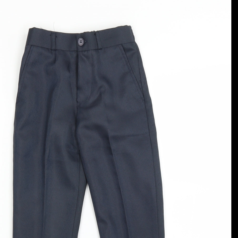 Romario Boys Blue   Dress Pants Trousers Size 5 Years