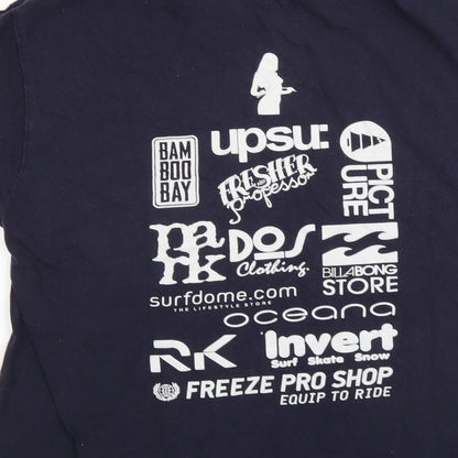 Starworld Mens Blue    T-Shirt Size M  - snow riders
