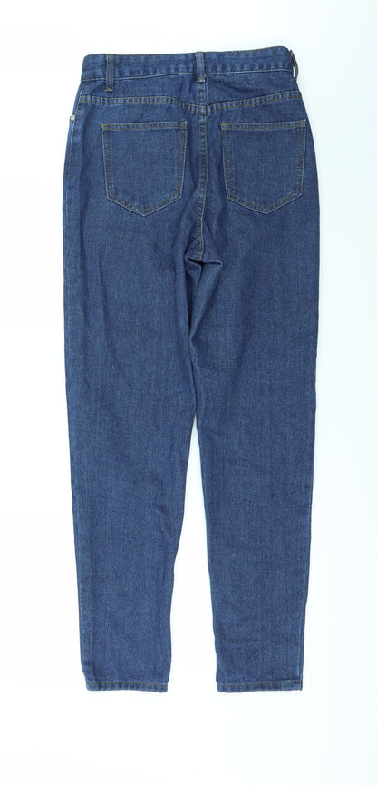 I SAW IT FIRST Womens Blue  Denim Mom Jeans  L30 in