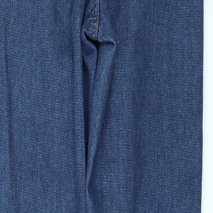 I SAW IT FIRST Womens Blue  Denim Mom Jeans  L30 in