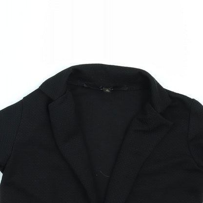 Cosmic Kids Girls Black   Jacket  Size 10 Years