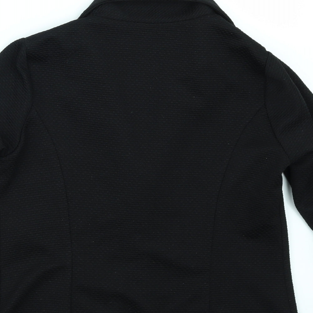 Cosmic Kids Girls Black   Jacket  Size 10 Years