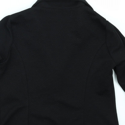 Cosmic Kids Girls Black   Jacket  Size 10 Years