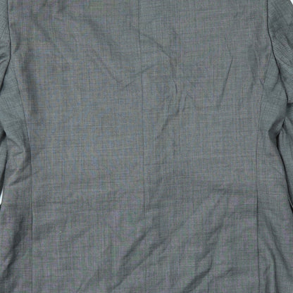 Mens UK Size 42 Paul Costelloe Regular Grey Suit Jacket