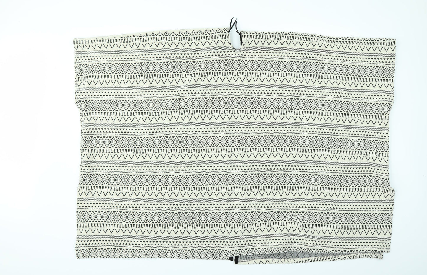 Papaya Womens  Geometric  Jacket Poncho One Size  - PONCHO