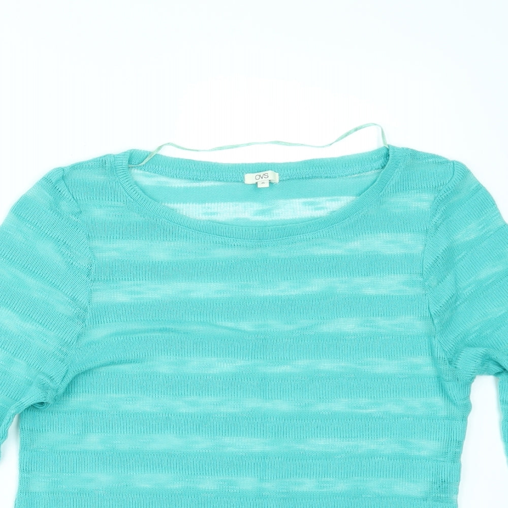OVS Womens Green   Pullover Jumper Size S