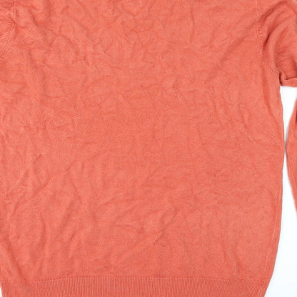 BHS Mens Red   Pullover Jumper Size M